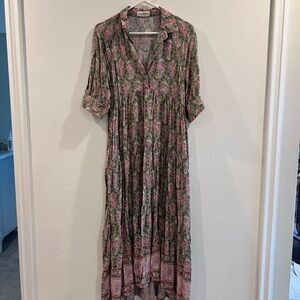 NATURAL LIFE Rebecca Midi Dress